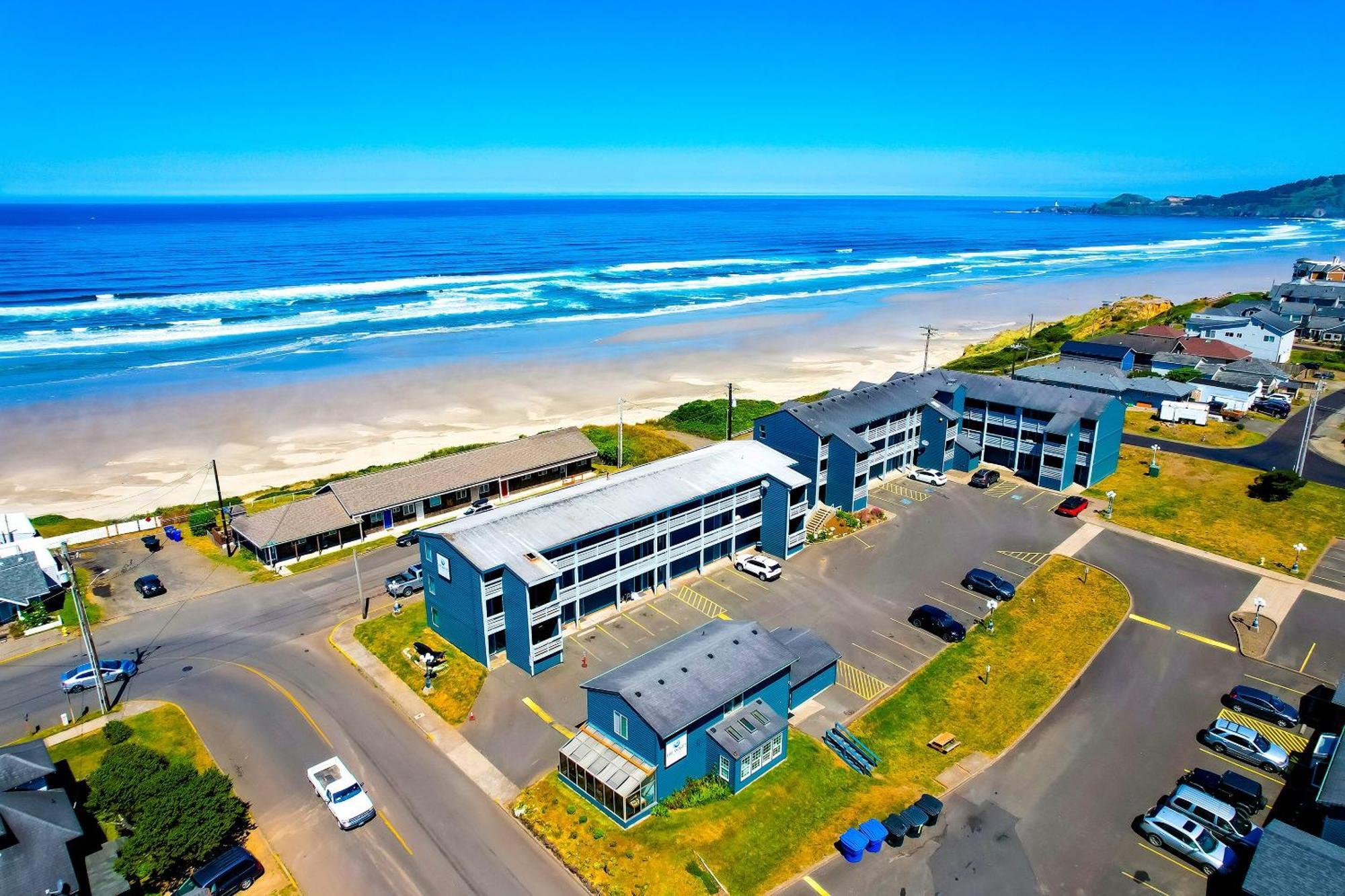 Oyo Waves Hotel Newport Or - Nye Beach Exterior foto